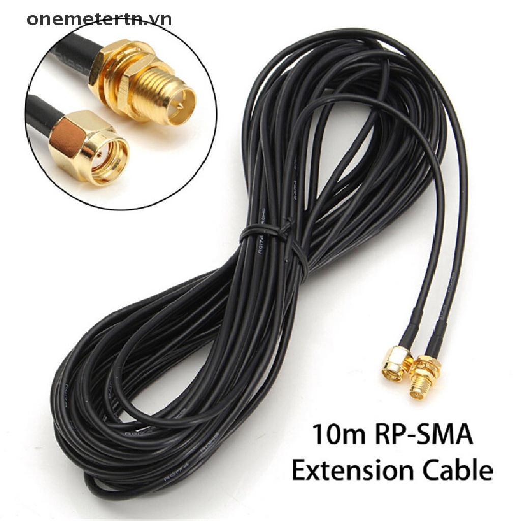 Dây Cáp Nối Ăng Ten RP-SMA 10M / 33ft Cho Bộ Phát WiFi Không Dây