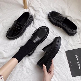 {SẴN} Giày moca đế bằng vintage nữ sinh phong cách ulzzang