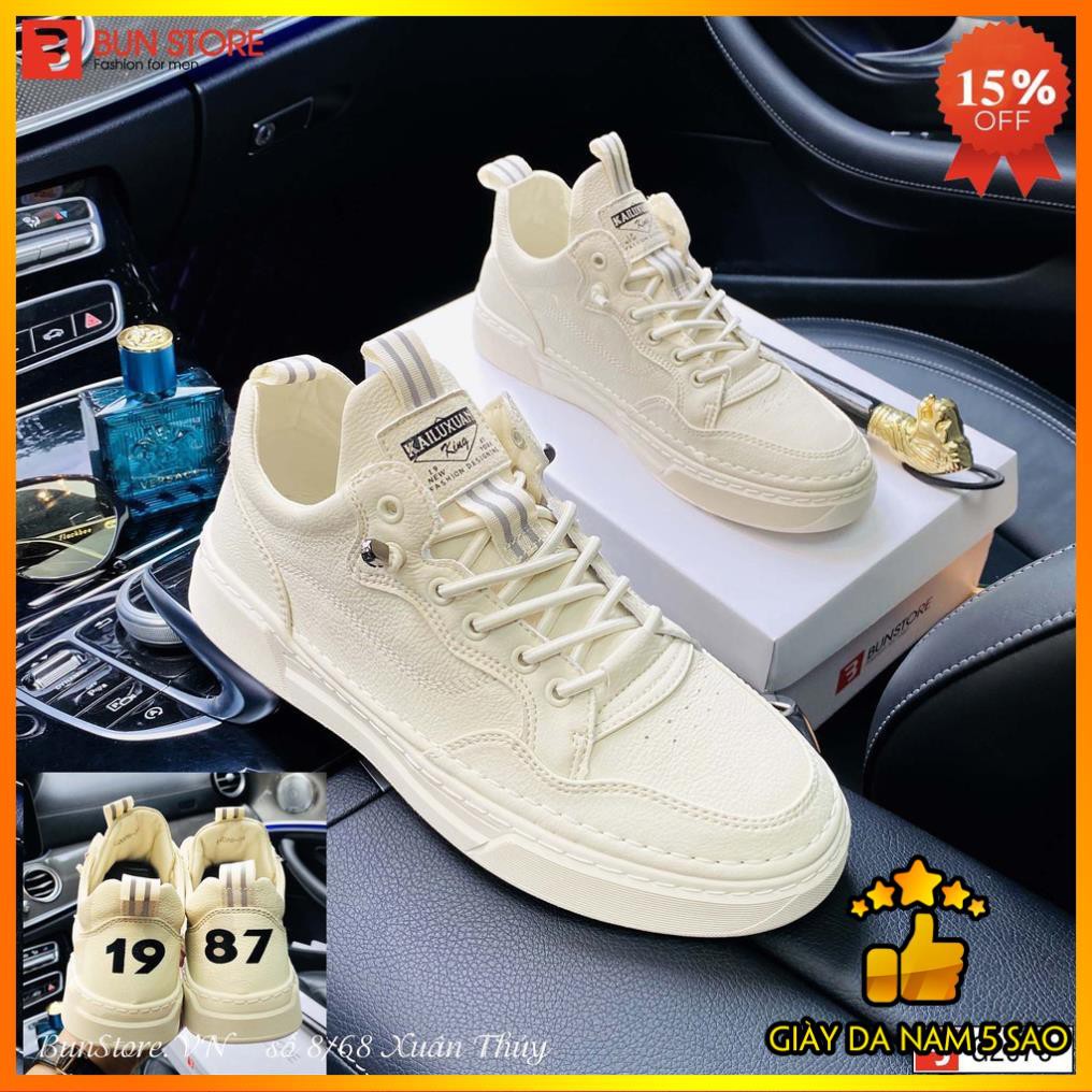 Giày Nam cao cấp Bun Store - Giày thể thao Nam thời trang, Sneaker nam đẹp G2076