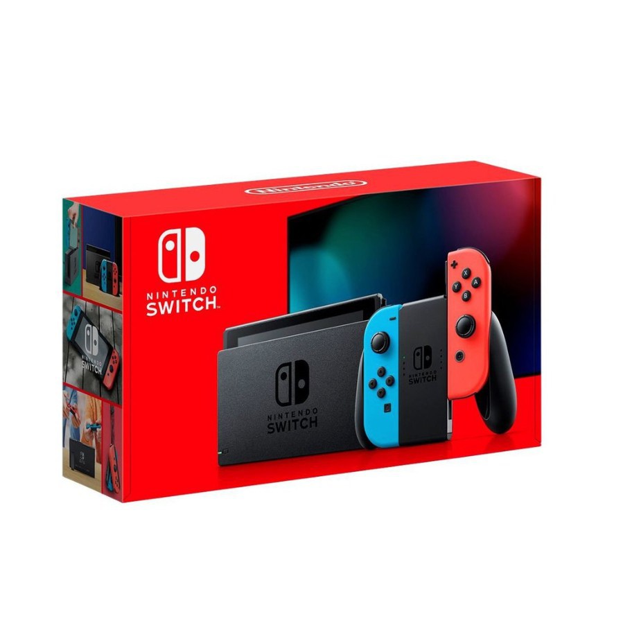 Máy chơi game Nintendo Switch V2 Neon/Grey chính hãng fullbox mới 100%