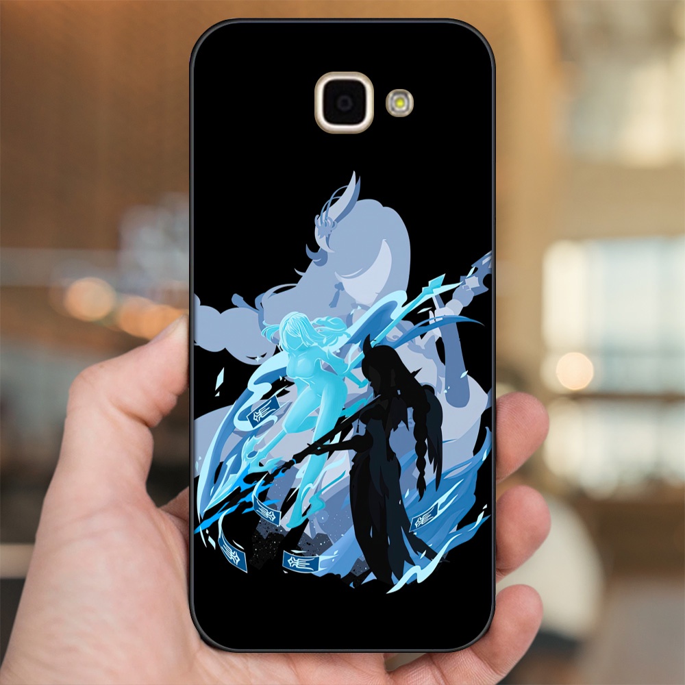 Ốp lưng Samsung A9 Pro viền đen in hình Shenhe Genshin Impact