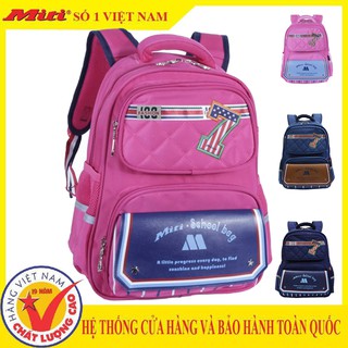 Balo Học Sinh 💖FREESHIP💖Balo Miti cho cả bé trai và bé gái dễ thương nhiều ngăn BL1054 [Miti]