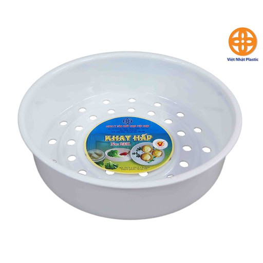 Xửng hấp thức ăn, bánh bao, xôi dẻo... NHỰA VIỆT NHẬT Plastic – khay hấp hình tròn