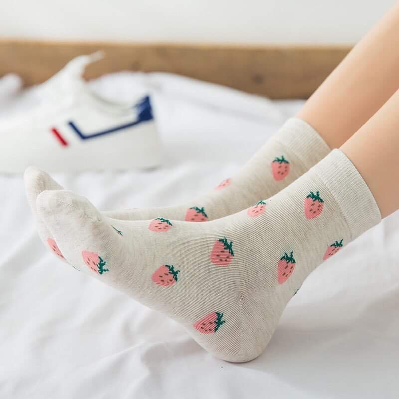 Tất nữ Vintage chủ đề mầu hồng