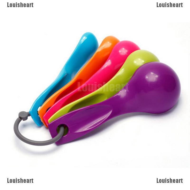 Set 5 Muỗng Đo Lường Làm Bánh Chuyên Dụng