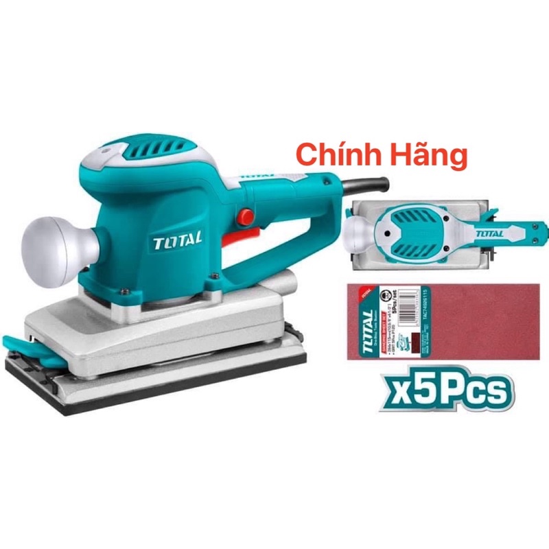 TOTAL Máy Chà Nhám Chữ Nhật 350W TF1302206 (Cam kết Chính Hãng 100%)