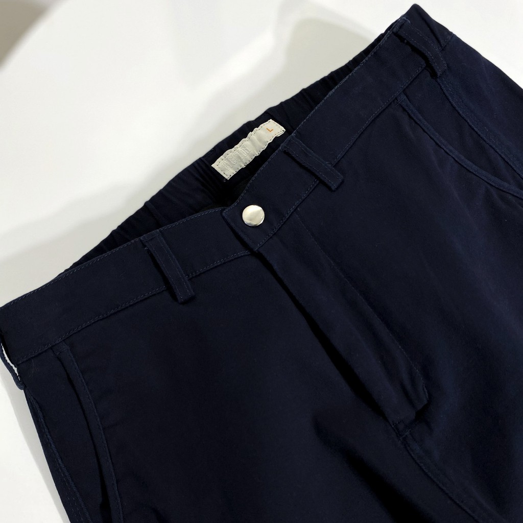 Quần Short Kaki Nam Cao Cấp Navy Kaki Shorts BY COTTON
