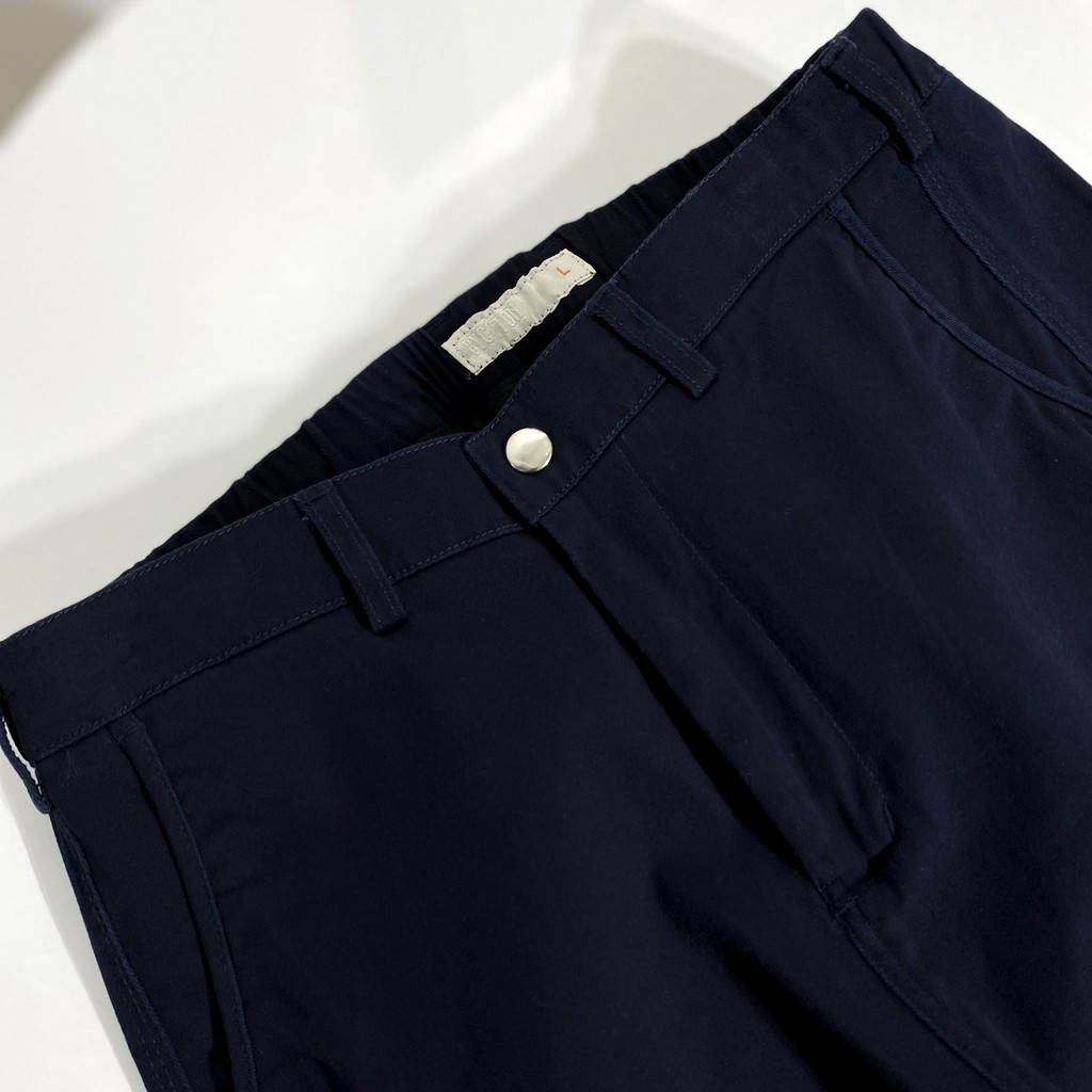  Quần Short Kaki Nam Cao Cấp Navy Kaki Shorts BY COTTON