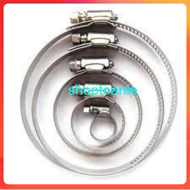 Đai xiết ống các loại (đai siết-quai nhê) từ 14mm-60mm