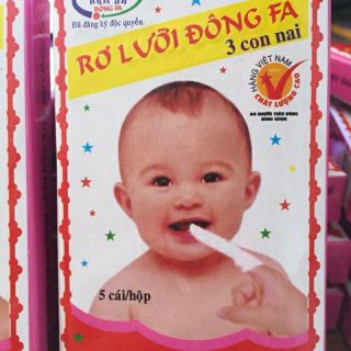 Rơ lưỡi, tưa lưỡi Đông FA cho bé