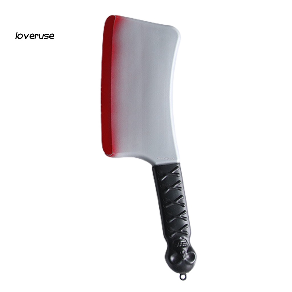 Bộ Râu Giả Hóa Trang Halloween Màu Máu Me Lâu Trôi