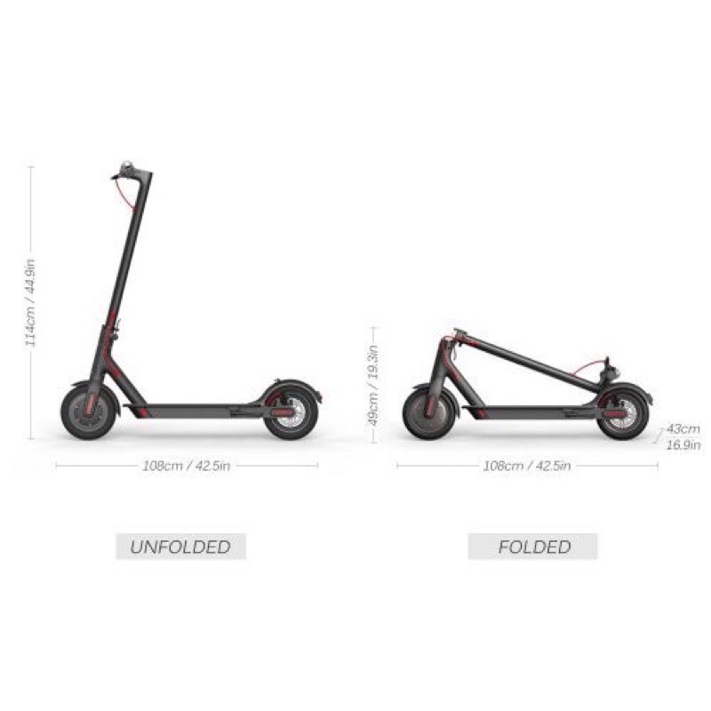 Xe điện Xiaomi E-scooter M365 Xiaomi Mijia Electric Scooter  M365