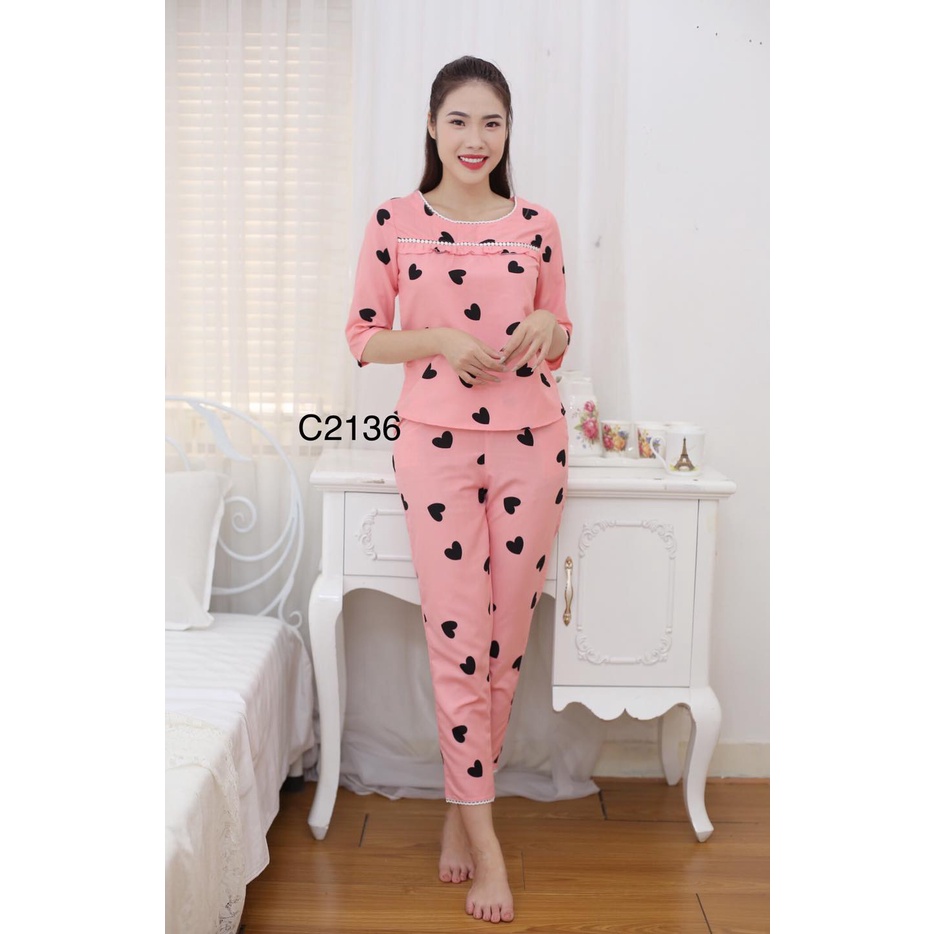 Quần áo nữ,đồ bộ mặc nhà,đồ ngủ đẹp,bộ đồ mặc sau sinh chất kate thái rẻ đẹp,mã D025 và D015 | BigBuy360 - bigbuy360.vn