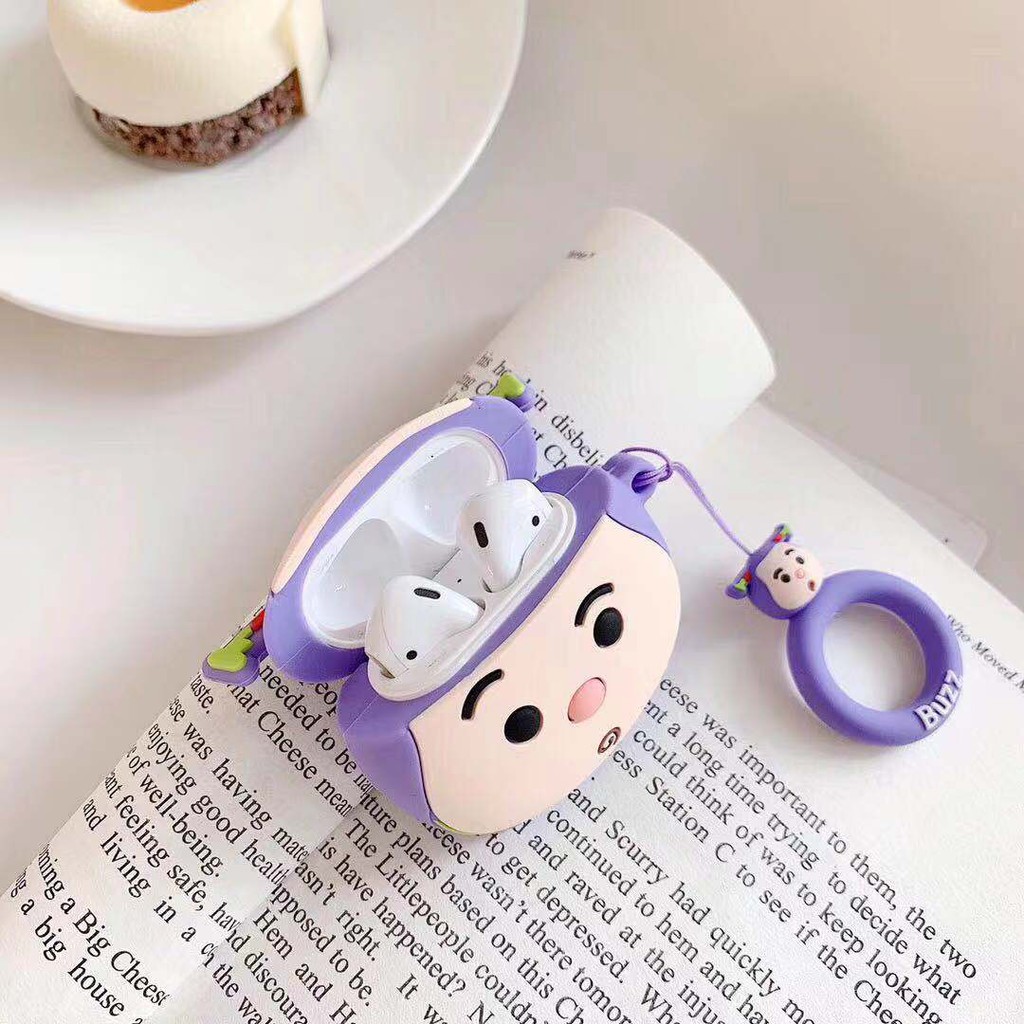 Dễ Thương Vỏ Bảo Vệ Hộp Đựng Tai Nghe Airpods Hình Toy Story Đáng Yêu Ốp