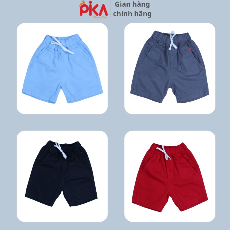 Quần kaki cho bé trai - PIKA KIDS chất liệu kaki mềm -Quần áo trẻ em từ 10-25kg