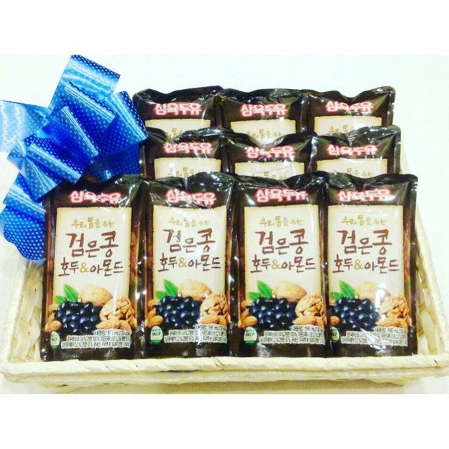 Set 12 túi nước óc chó Hạnh Nhân Hàn Quốc