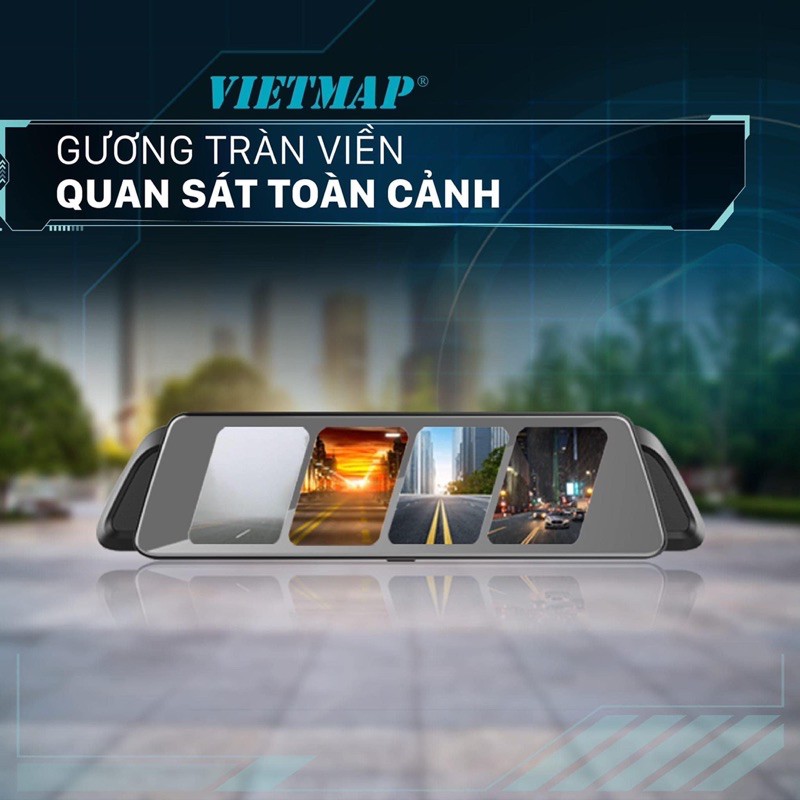 VIETMAP IDVR P2- Cam hành trình dẫn đường, trợ lý lái xe đa năng TẠI ĐẠI VIỆT AUTO