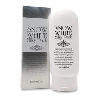 Kem Tắm Trắng Da Secret Key Snow White Milky Pack 200ml