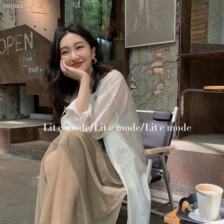 Đầm hai dây cổ chữ V phối lưới thời trang mùa hè sành điệu cho nữ | BigBuy360 - bigbuy360.vn