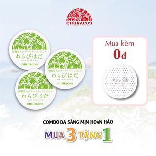 Combo Churacos 3 Gel dưỡng da EGF 5in1 Tặng 1 Mặt nạ đất sét dưỡng trắng da