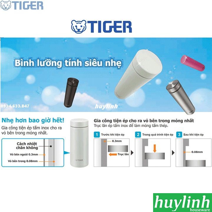 Bình giữ nhiệt lưỡng tính Tiger MSC-B050 - 500 ml