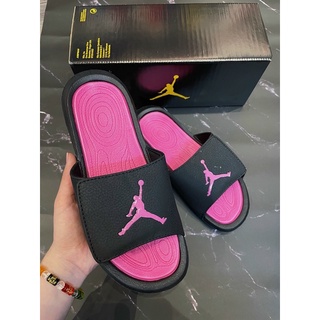 Dép jordan hydro màu Tím Đen full size Nữ❤️ Có Video + Ảnh Thật + Tặng Hộp ❤️ mẫu dép thể thao, thiết kế năng động
