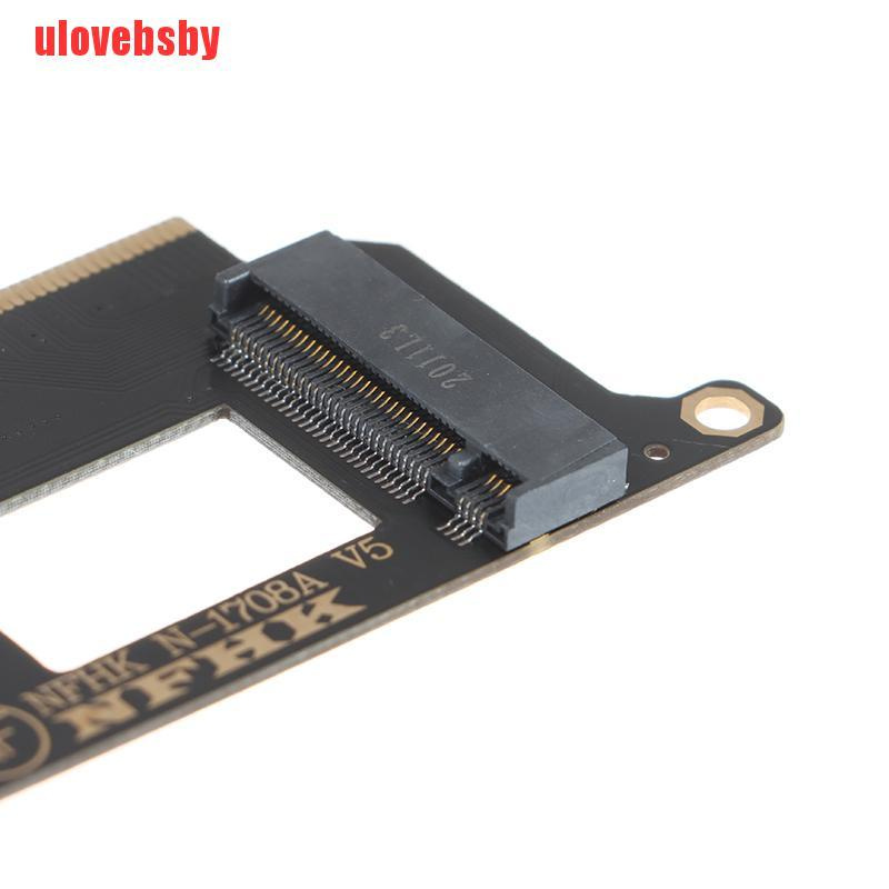 [ulovebsby]NVMe M.2 NGFF SSD for 2016-2017 13" MacBook Pro A1708 Adapter card