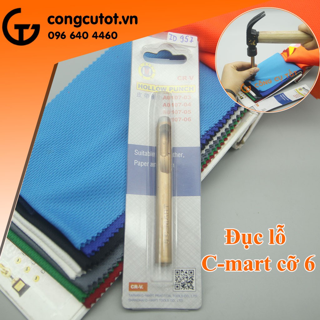 Đục lỗ 6*11*110mm C-Mart A0107-06