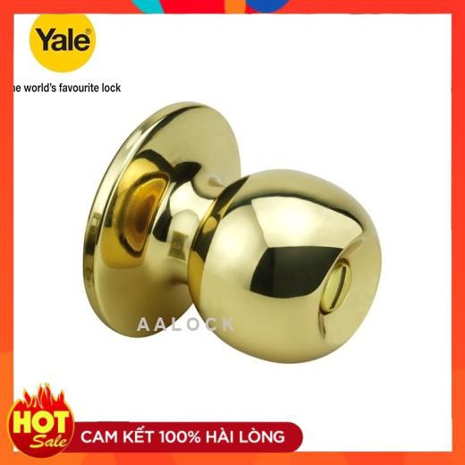 Khóa cửa nắm tròn Yale CA5242US3 cho cửa WC- loại khóa cửa cao cấp của Mỹ