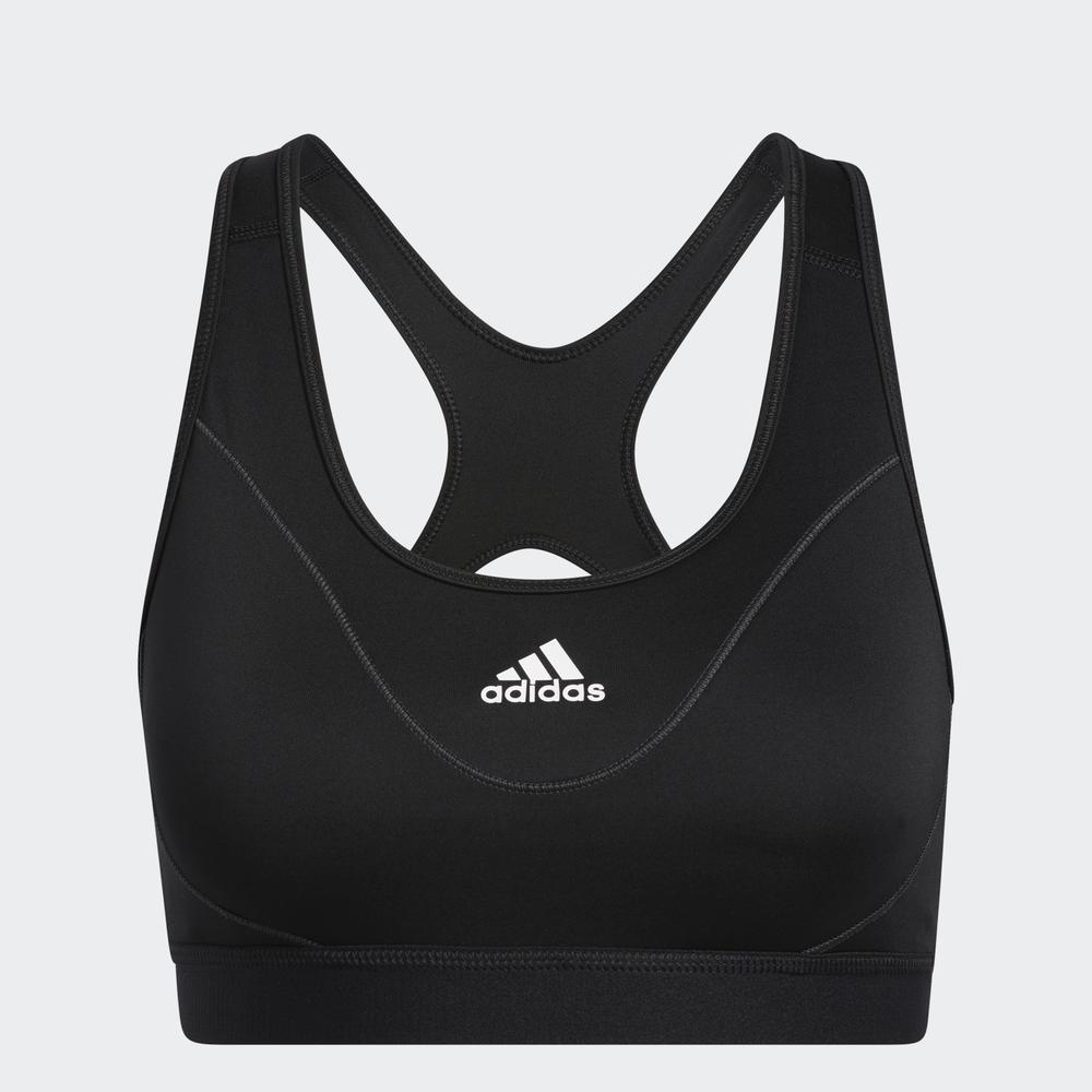 Áo Ngực Thể Thao adidas TRAINING Nữ Áo Bra Phản Quang Medium Support Believe This Màu đen GR8250