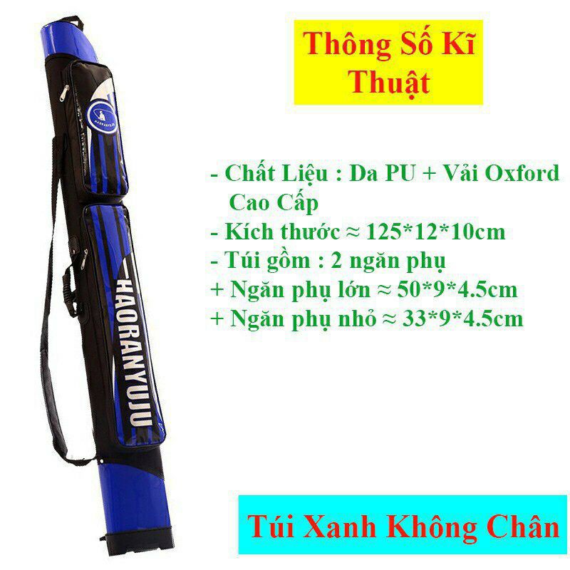 Bao đựng cần, túi đựng cần có chống dài 1m25