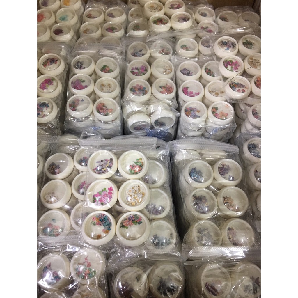 charm hoa bướm 6 hũ Phụ Kiện Nail