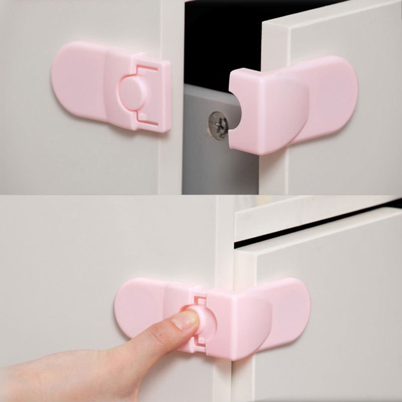Khóa tủ ngăn kéo gập nút tròn/khoá tủ an toàn