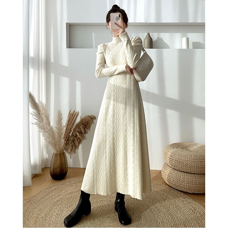Order váy len dáng dài hàng Tmall QCCC