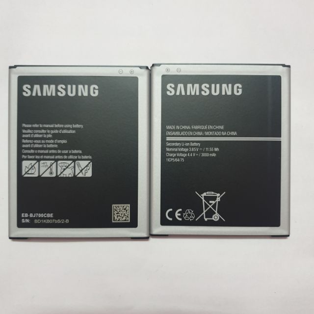 Pin samsung J7 2015( J700, J400, On7, J720) chính hãng (tặng cáp samsung zin hãng)