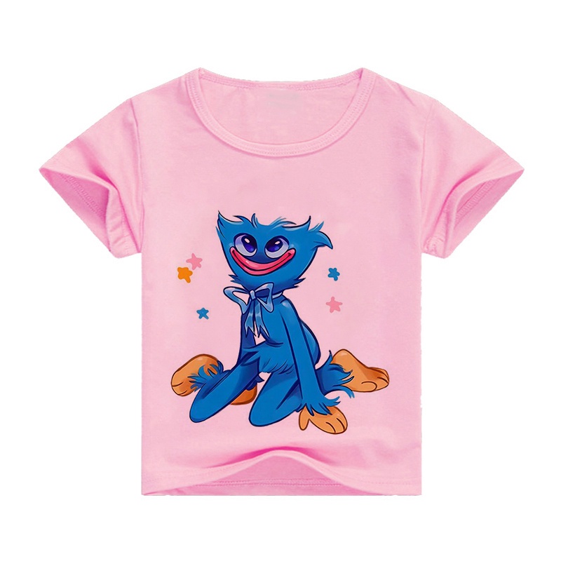 Áo thun cho bé huggy playtime 03 , 3 màu, có size người lớn, Anam Store