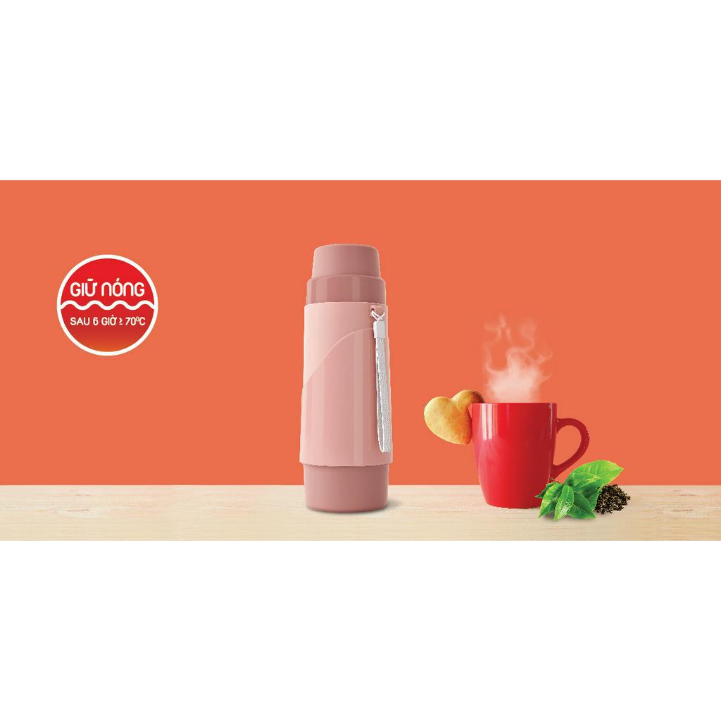 Phích nước mini rạng đông công nghệ ủ ấm giữ nhiệt nóng lên đến 12h và giữ lạnh lên đến 24h dung tích 450ml
