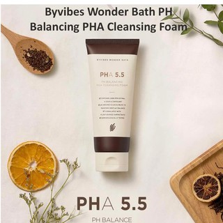 Sữa Rửa Măt Byvibes Wonder Bath PHA 5.5 130ml (HÃNG ĐÃ NGƯNG SẢN XUẤT VỎ HỘP)