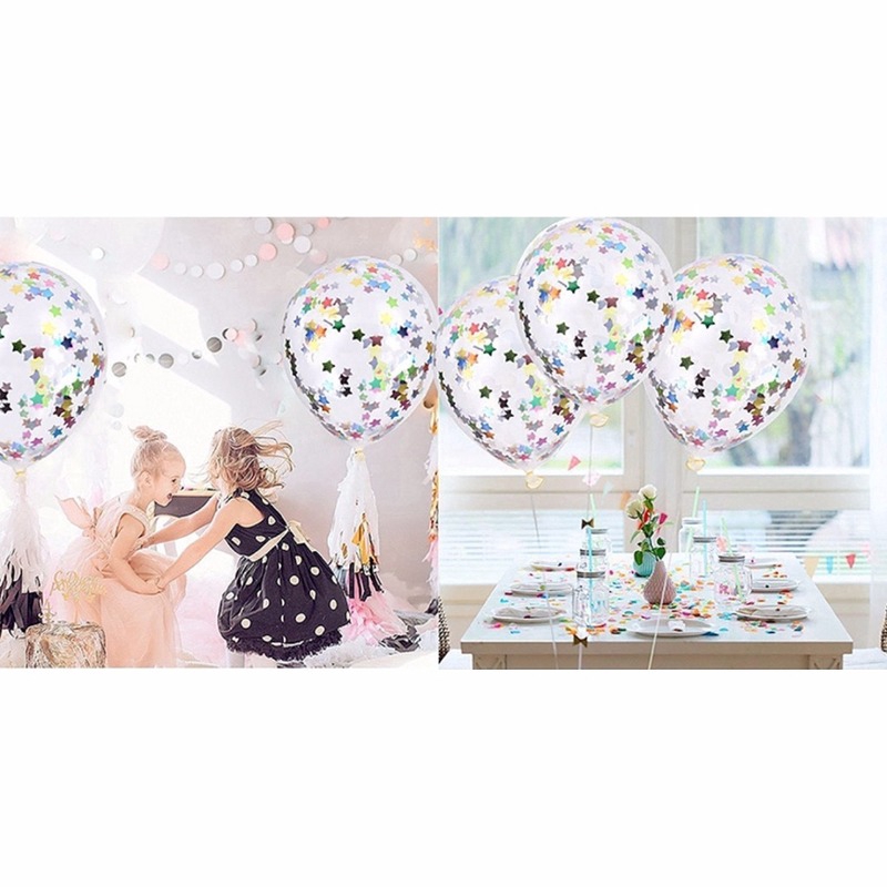 10pcs/Set Latex Balloon Wedding Party Birthday Decoration 12&quot; Confetti Balloons