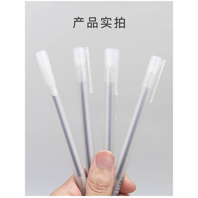 Bút Bi Mực Đen Ngòi 0.5mm Khô Nhanh In Họa Tiết