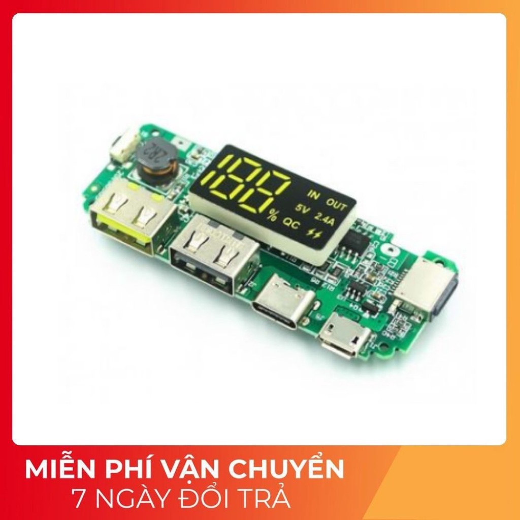 Mạch Sạc Dự Phòng QC3.0_2021