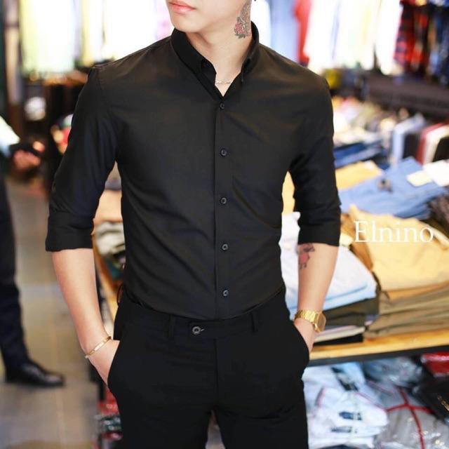 ÁoSơ Mi Nam Dài Tay Chất Lụa Cao Cấp | BigBuy360 - bigbuy360.vn