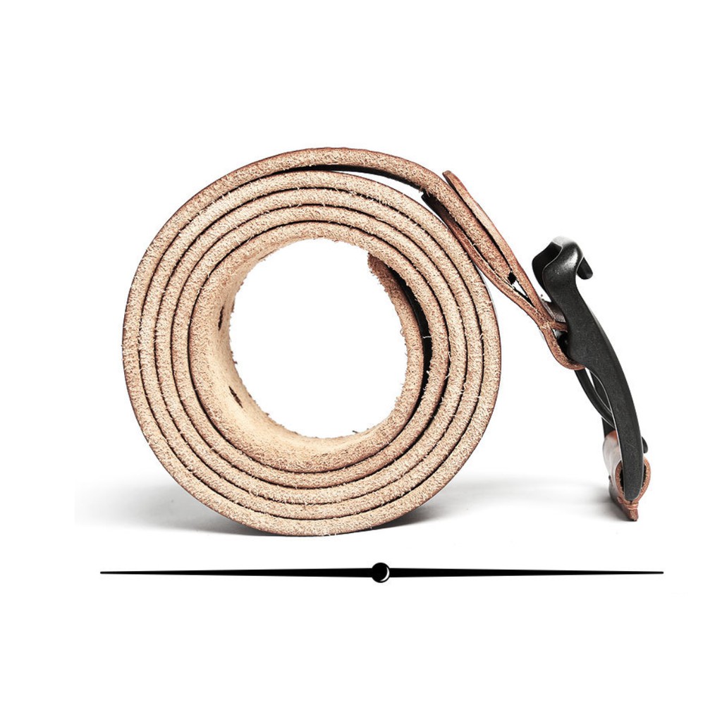 Thắt lưng nam mặt khóa da dây lưng da bò nguyên tấm cao cấp cá tính