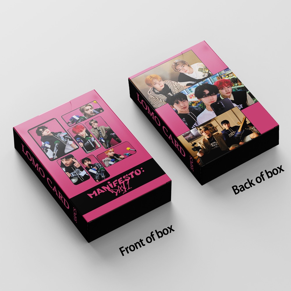 KPOP ENHYPEN Hộp 55 Ảnh Lomo Card MANIFESTO: DAY