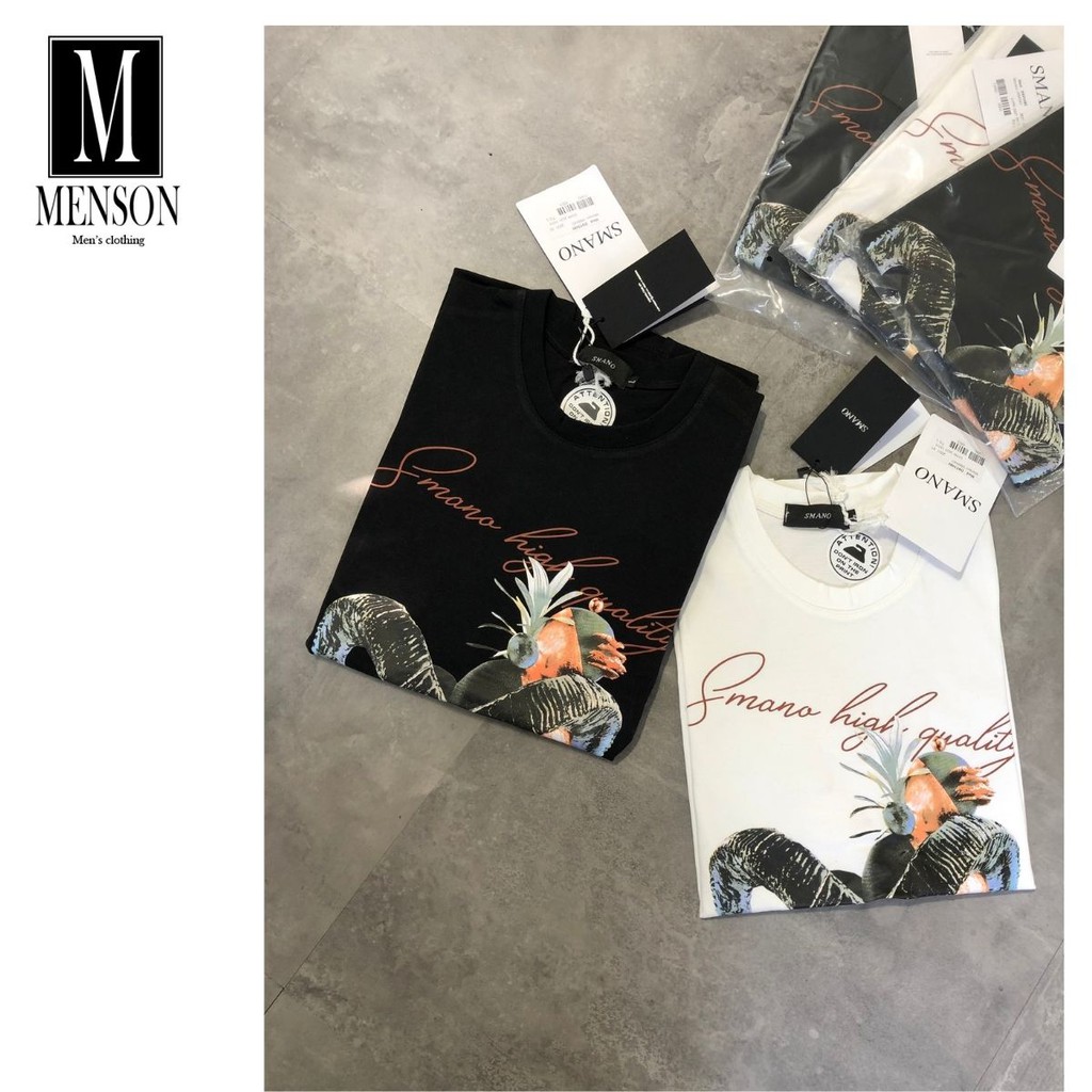 Áo phông T-Shirt nam nữ in hình 3D cute - Áo thun nam hàng hiệu cao cấp chất mát mùa hè MENSON M2009 | BigBuy360 - bigbuy360.vn