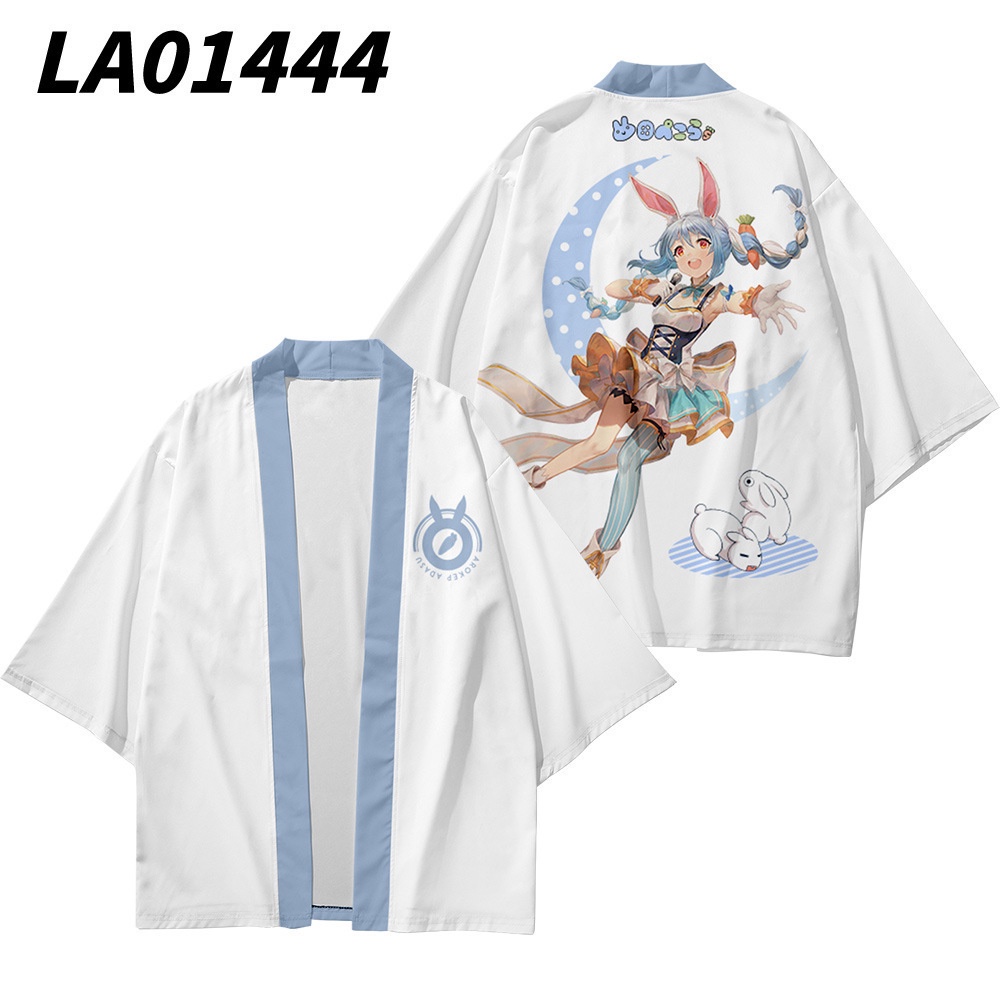 Mới Trang Phục Kimono In Họa Tiết Anime Thỏ Pekra