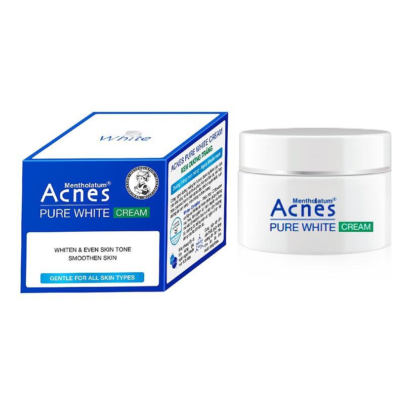 KEM DƯỠNG TRẮNG DA ACNES PURE WHITE CREAM 40G CHÍNH HÃNG - 7202