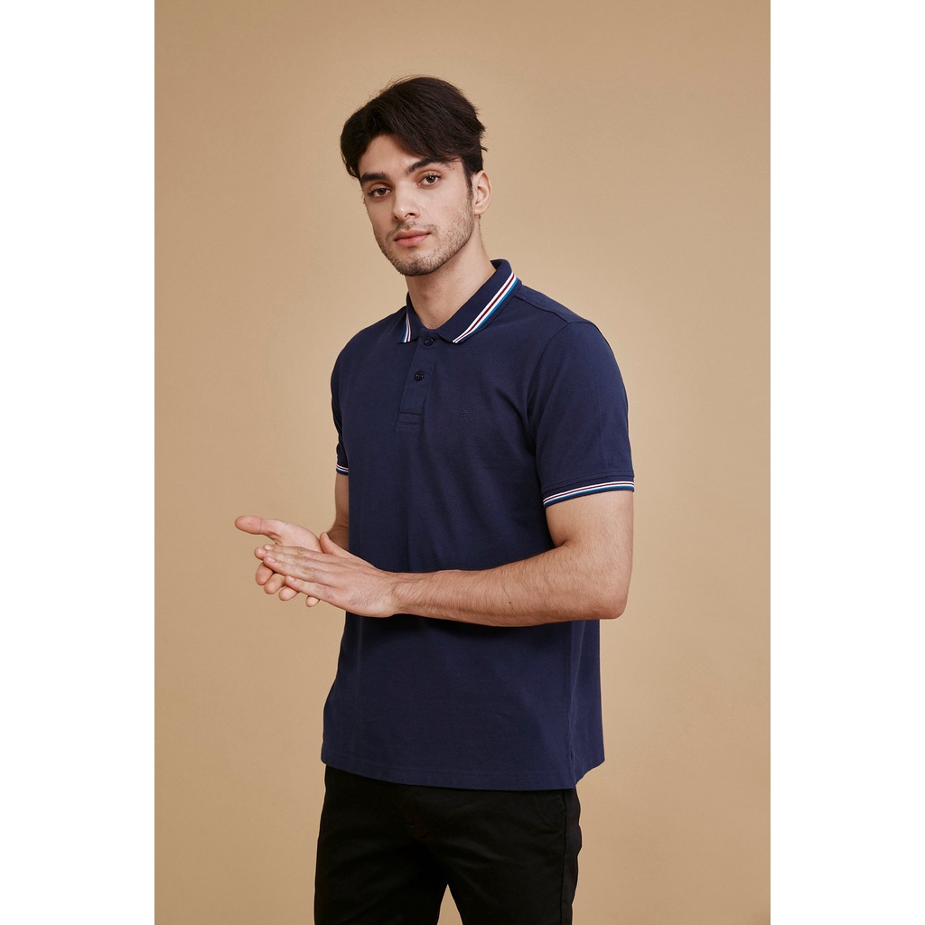 Áo thun có cổ tay ngắn trơn , chuẩn form, sang trọng,thanh lịch John Henry - KS20FH37P-SC | BigBuy360 - bigbuy360.vn