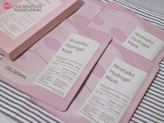 Mặt nạ thạch sinh học Celderma Ninetalks Hydrogel Mask