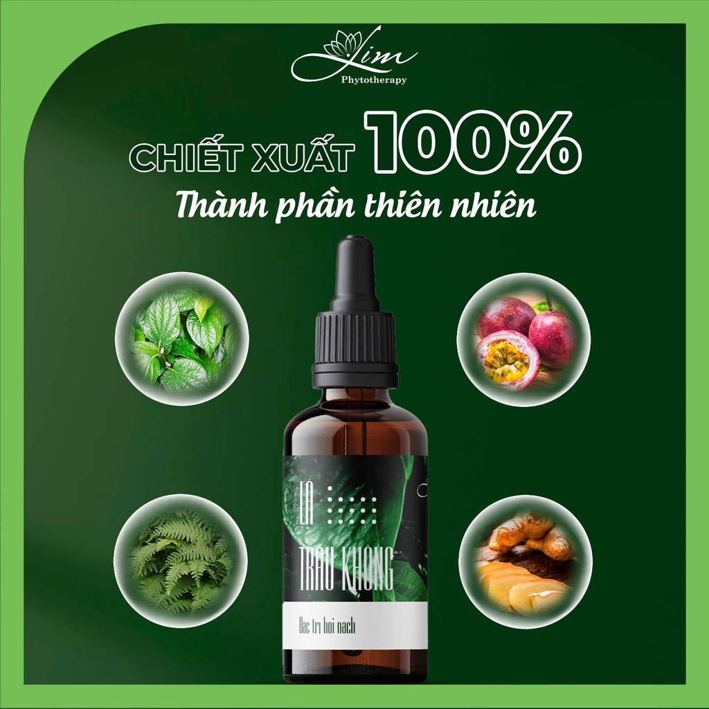 Serum trầu không Lim khử mùi khôi nách - giúp thoáng nách từ lần đầu sử dụng